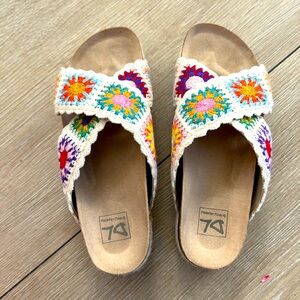 Dirty Laundry Crochett Heeled Sandals Size 8